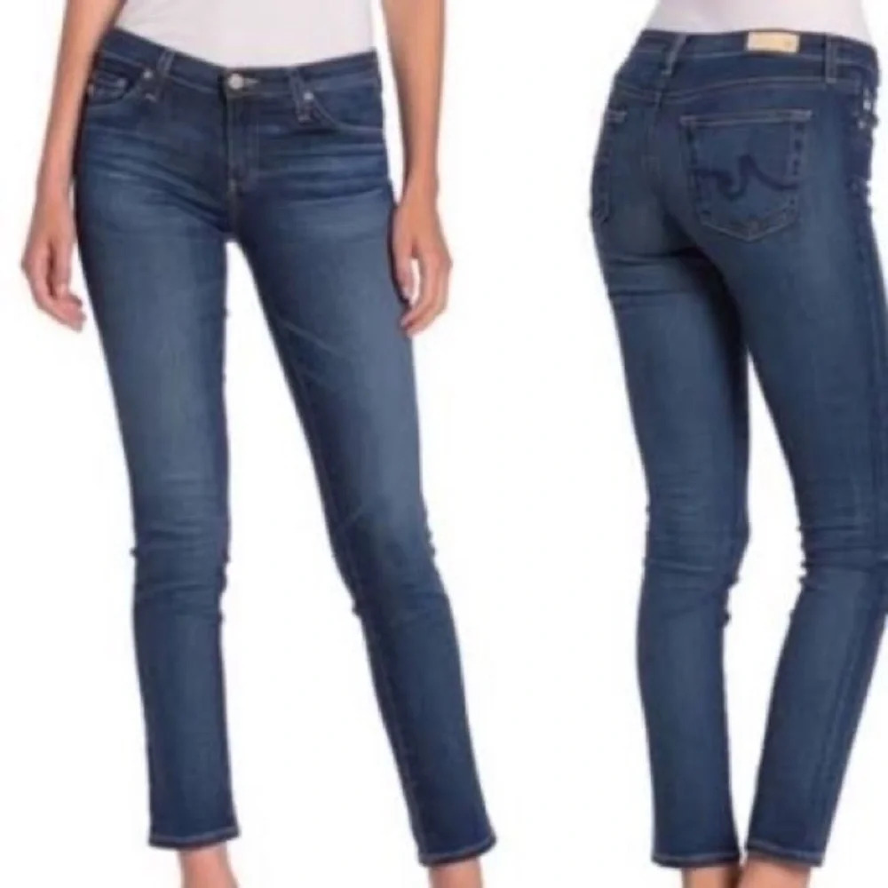 AG Adriano Goldschmied The Stilt Cigarette Leg Jeans - Size 29R